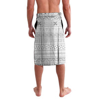 Tokelau White Sunday Lavalava Lotu Tamaiti Ngatu Tokelau Feletoa Manulua LT9 - Polynesian Pride