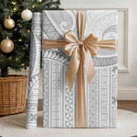 Tokelau White Sunday Wrapping Paper Lotu Tamaiti Ngatu Tokelau Feletoa Manulua LT9 - Polynesian Pride