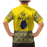 Niue Crab Personalised Family Matching Mermaid Dress and Hawaiian Shirt Niuean Hiapo Pattern LT9 - Polynesian Pride