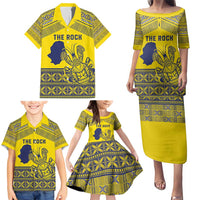 Niue Crab Personalised Family Matching Puletasi and Hawaiian Shirt Niuean Hiapo Pattern LT9 - Polynesian Pride
