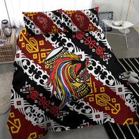 Papua New Guinea Bird Drum Bedding Set Papuan Batik Motif LT9 - Polynesian Pride