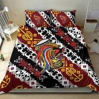 Papua New Guinea Bird Drum Bedding Set Papuan Batik Motif LT9 - Polynesian Pride
