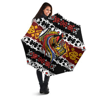 Papua New Guinea Bird Drum Umbrella Papuan Batik Motif LT9 - Polynesian Pride