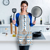 Papua New Guinea Bird Ethnic Apron Papuan Batik Inspired Pattern LT9 - Polynesian Pride