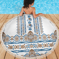Papua New Guinea Bird Ethnic Beach Blanket Papuan Batik Inspired Pattern LT9 - Polynesian Pride