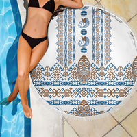 Papua New Guinea Bird Ethnic Beach Blanket Papuan Batik Inspired Pattern LT9 - Polynesian Pride