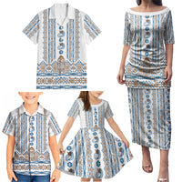 Personalised Papua New Guinea Bird Ethnic Family Matching Puletasi and Hawaiian Shirt Papuan Batik Inspired Pattern LT9 - Polynesian Pride