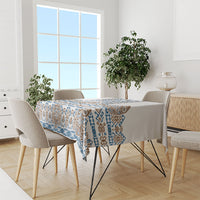 Papua New Guinea Bird Ethnic Tablecloth Papuan Batik Inspired Pattern LT9 - Polynesian Pride