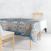 Papua New Guinea Bird Ethnic Tablecloth Papuan Batik Inspired Pattern LT9 - Polynesian Pride
