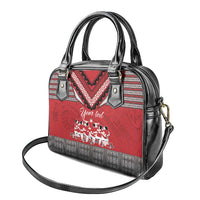 Personalised Tonga Rugby Pacific Shoulder Handbag Ikale Tahi Sipi Tau