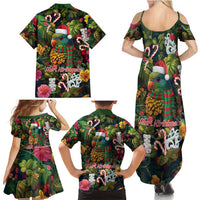 Meri Kirihimete Kakapo Santa Family Matching Summer Maxi Dress and Hawaiian Shirt Merry Christmas with Tropical Vibe LT9 - Polynesian Pride
