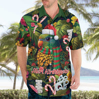 Meri Kirihimete Kakapo Santa Hawaiian Shirt Merry Christmas with Tropical Vibe LT9 - Polynesian Pride