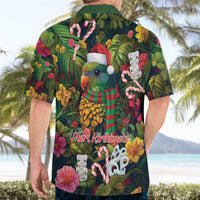 Meri Kirihimete Kakapo Santa Hawaiian Shirt Merry Christmas with Tropical Vibe LT9 - Polynesian Pride