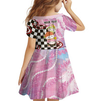 Personalized Japanese Kawaii Sushi Roll Family Matching Off Shoulder Short Dress and Hawaiian Shirt Wagara Palaka Pattern LT9 - Polynesian Pride