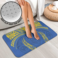 Oceania Football Solomon Kings Bathroom Set Polynesian Tribal Pattern