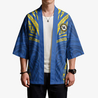 Custom Oceania Football Solomon Kings Kimono Polynesian Tribal Pattern