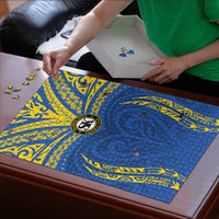 Oceania Football Solomon Kings Puzzle Polynesian Tribal Pattern LT9 - Polynesian Pride