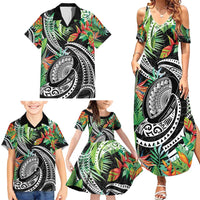 Polynesian Pacific Rugby Tribal Family Matching Summer Maxi Dress and Hawaiian Shirt Tropical Vibe LT9 - Polynesian Pride