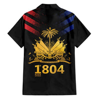 Haiti Independence Day Family Matching Off Shoulder Maxi Dress and Hawaiian Shirt The First Black Republic Since 1804 LT9 - Polynesian Pride