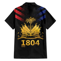 Haiti Independence Day Family Matching Short Sleeve Bodycon Dress and Hawaiian Shirt The First Black Republic Since 1804 LT9 - Polynesian Pride
