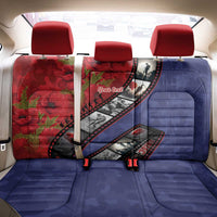 Personalised ANZAC Spirit 1915-2026 Filmstrip Tribute Back Car Seat Cover Lest We Forget 25 April LT9 - Polynesian Pride