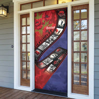 Personalised ANZAC Spirit 1915-2026 Filmstrip Tribute Door Cover Lest We Forget 25 April LT9 - Polynesian Pride