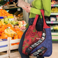 Personalised ANZAC Spirit 1915-2026 Filmstrip Tribute Grocery Bag Lest We Forget 25 April LT9 - Polynesian Pride