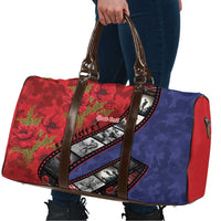 Personalised ANZAC Spirit 1915-2026 Filmstrip Tribute Travel Bag Lest We Forget 25 April LT9 - Polynesian Pride