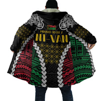 Halo Vanuatu Pride Cloak Vanuatuan Sand Drawing Pattern - Polynesian Pride