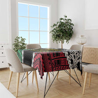 Halo Vanuatu Pride Tablecloth Vanuatuan Sand Drawing Pattern