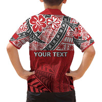 Malo e lelei Tonga Family Matching Tank Maxi Dress and Hawaiian Shirt Ngatu Tokelau Feletoa Fata Traditional Polynesian Pattern LT9 - Polynesian Pride