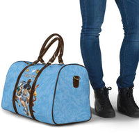Custom Rugby Southern Hemisphere Travel Bag Argentina AUNZ South Africa Mascot Blue LT9 - Polynesian Pride