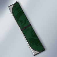 Custom Rugby Southern Hemisphere Auto Sun Shade Argentina AUNZ South Africa Mascot Green - Polynesian Pride