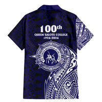 Tonga Queen Salote College 100th Years Family Matching Mermaid Dress and Hawaiian Shirt Est 1926 Tongan Ngatu Tapa LT9 - Polynesian Pride