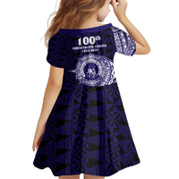 Tonga Queen Salote College 100th Years Family Matching Short Sleeve Bodycon Dress and Hawaiian Shirt Est 1926 Tongan Ngatu Tapa LT9 - Polynesian Pride