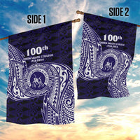 Tonga Queen Salote College 100th Years Garden Flag Est 1926 Tongan Ngatu Tapa LT9 - Polynesian Pride