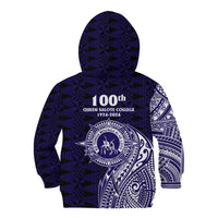 Tonga Queen Salote College 100th Years Kid Hoodie Est 1926 Tongan Ngatu Tapa LT9 - Polynesian Pride