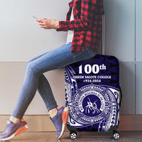 Tonga Queen Salote College 100th Years Luggage Cover Est 1926 Tongan Ngatu Tapa LT9 - Polynesian Pride
