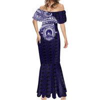 Tonga Queen Salote College 100th Years Mermaid Dress Est 1926 Tongan Ngatu Tapa LT9 - Polynesian Pride