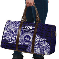 Tonga Queen Salote College 100th Years Travel Bag Est 1926 Tongan Ngatu Tapa LT9 - Polynesian Pride