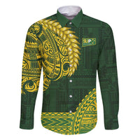 Samoa SUP Family Matching Summer Maxi Dress and Hawaiian Shirt Samoan Motif Patterns - Polynesian Pride