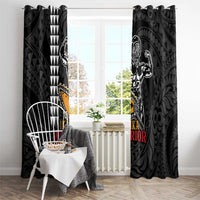 Aloha Spirit Ikaika Warrior Helmet Window Curtain