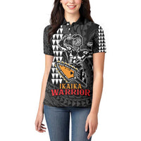 Aloha Spirit Ikaika Warrior Helmet Women Polo Shirt