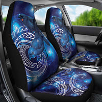North Island Kokako and South Island Kokako Car Seat Cover New Zealand Native Bird with Galaxy Vibe LT9 - Polynesian Pride