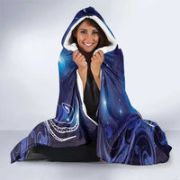 North Island Kokako and South Island Kokako Hooded Blanket New Zealand Native Bird with Galaxy Vibe LT9 - Polynesian Pride