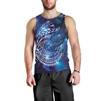 North Island Kokako and South Island Kokako Men Tank Top New Zealand Native Bird with Galaxy Vibe LT9 - Polynesian Pride