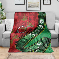 Personalised Cook Islands ANZAC 1915-2026 Filmstrip Blanket Lest We Forget 25 April