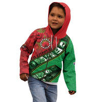 Personalised Cook Islands ANZAC 1915-2026 Filmstrip Kid Hoodie Lest We Forget 25 April LT9 - Polynesian Pride