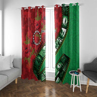 Personalised Cook Islands ANZAC 1915-2026 Filmstrip Window Curtain Lest We Forget 25 April