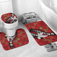 Personalised Tonga ANZAC 1915-2026 Filmstrip Bathroom Set Lest We Forget 25 April